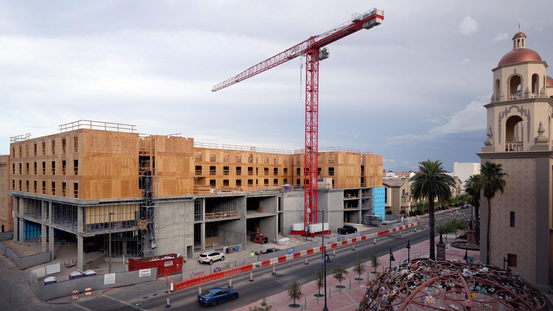 As coronavirus continues, apartment, hotel buildings are rising in downtown Tucson